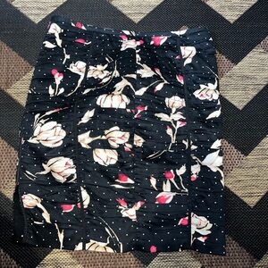 White House / Black Market Flower skirt